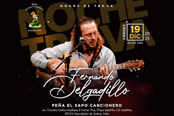 img_Fernando Delgadillo , Noche de Trova